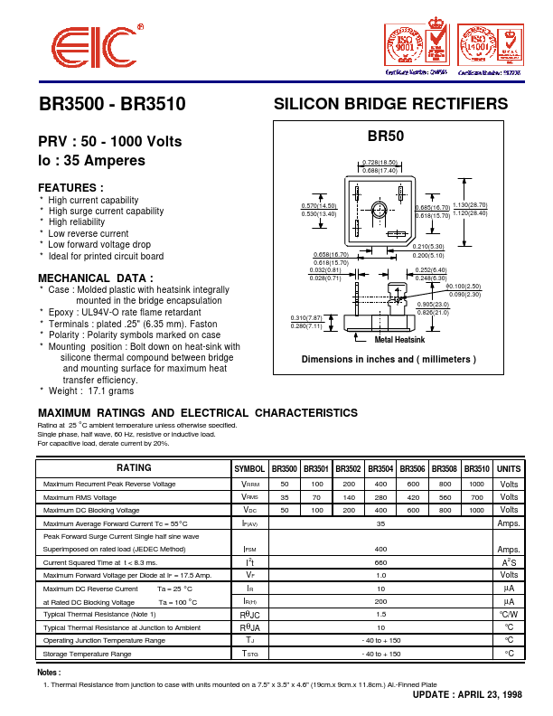 BR3501