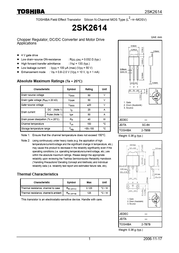 2SK2614