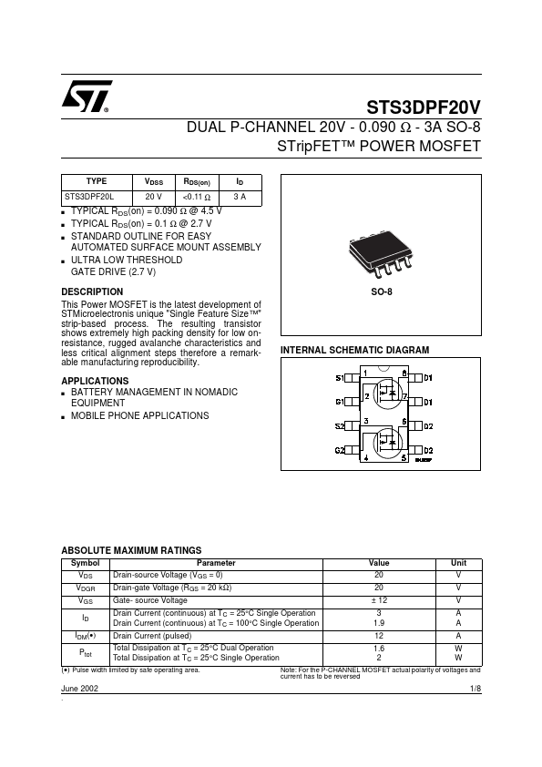 STS3DPF20V