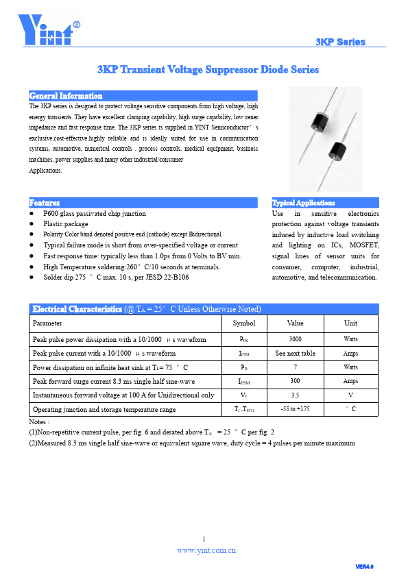 3.0KP28CA