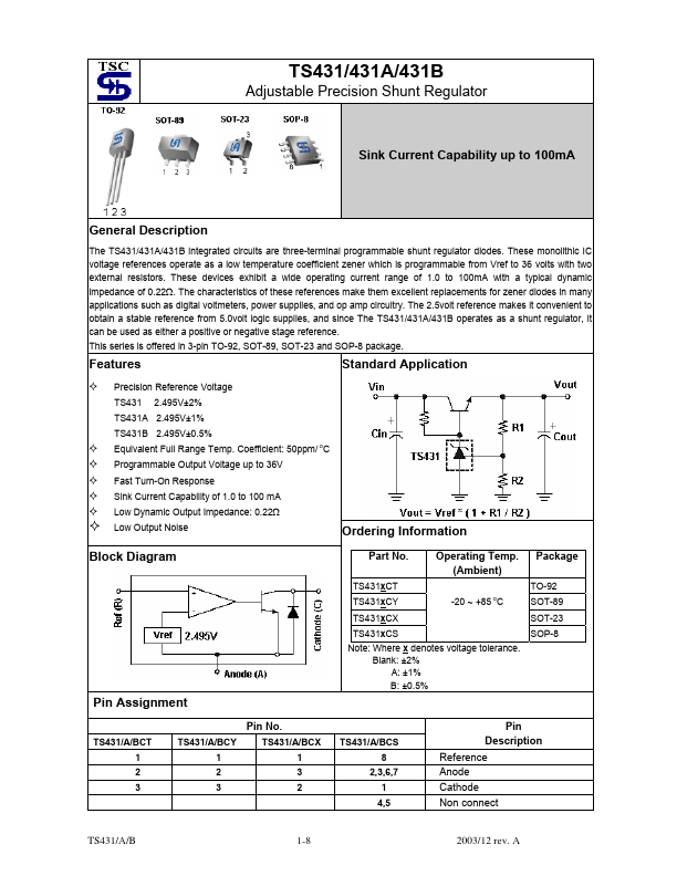 TS431A