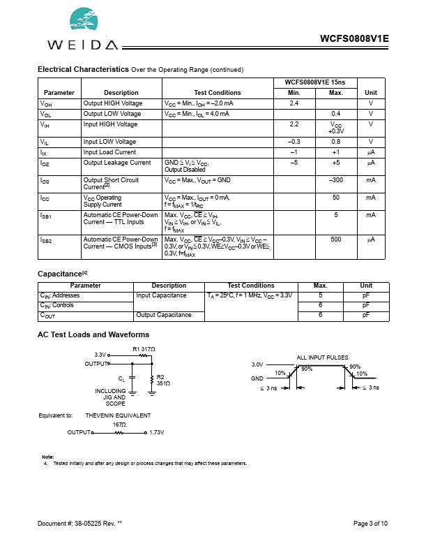 WCFS0808V1E