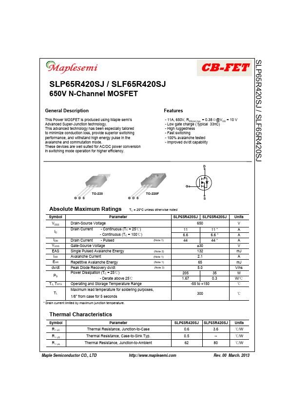 SLP65R420SJ