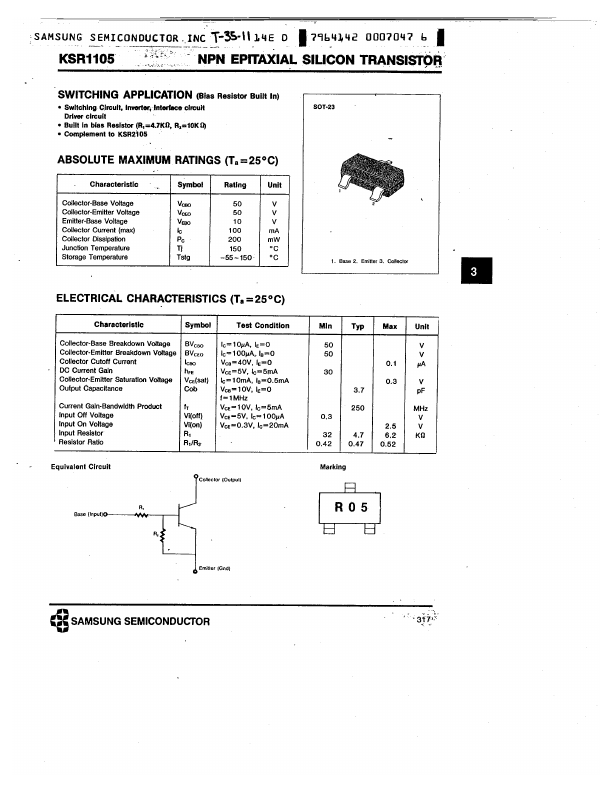 KSR1105