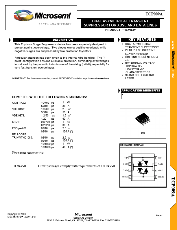 TCP009A