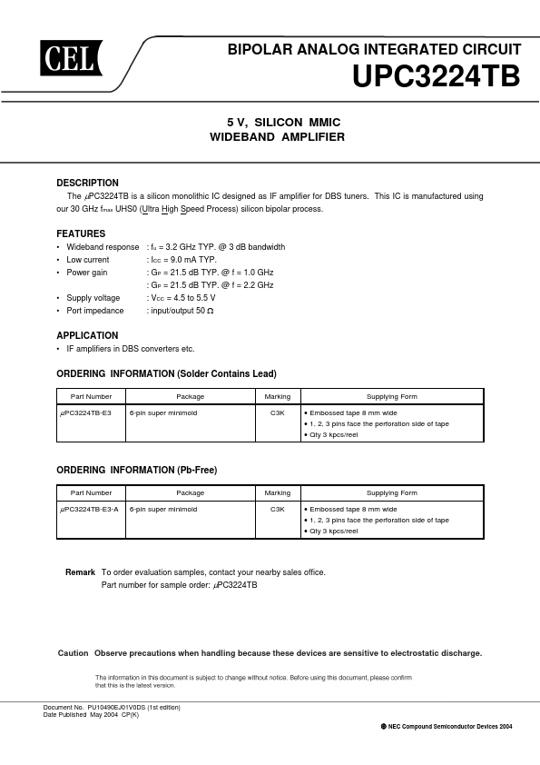 UPC3224TB