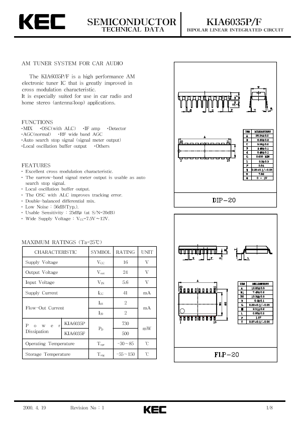 KIA6035P