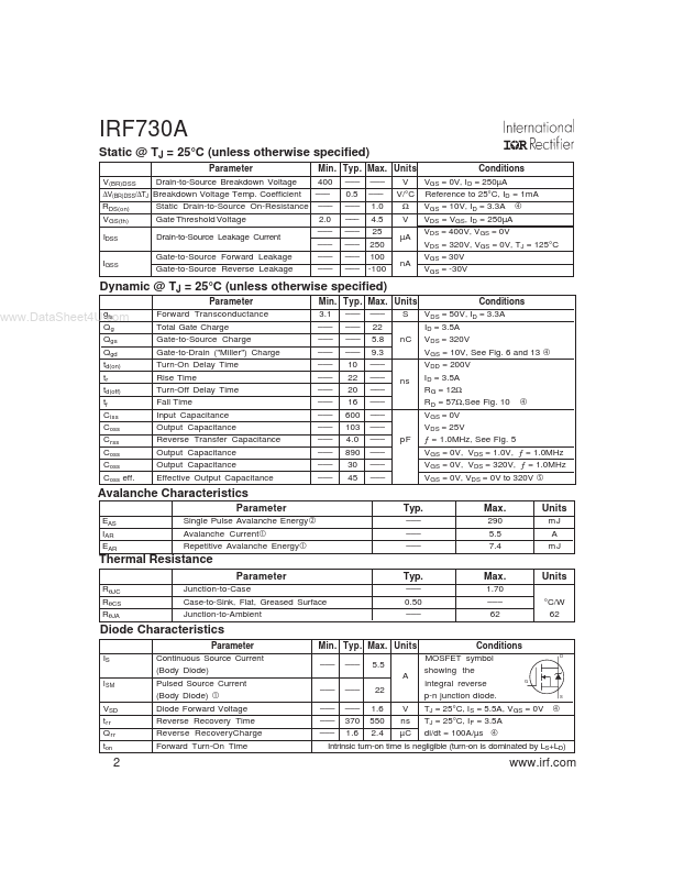 IRF730A