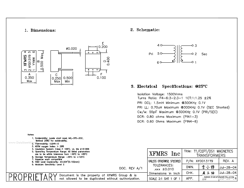 XF00131T9