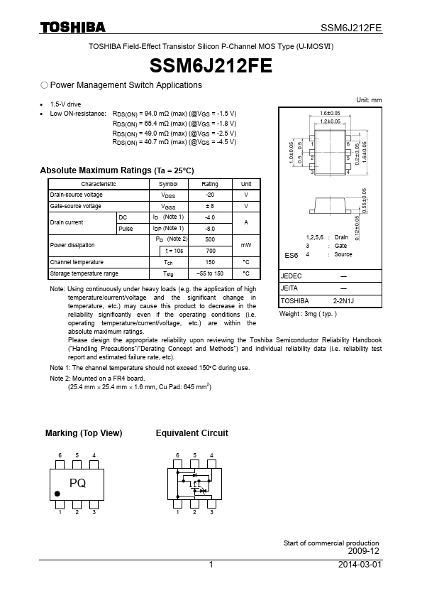 SSM6J212FE