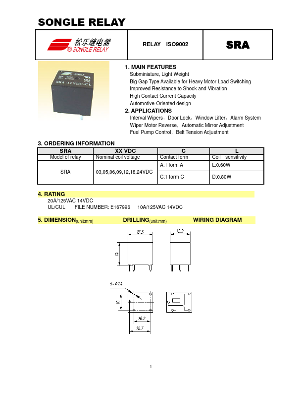 SRA-24VDC-xx