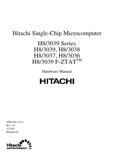 HD6433038VTE