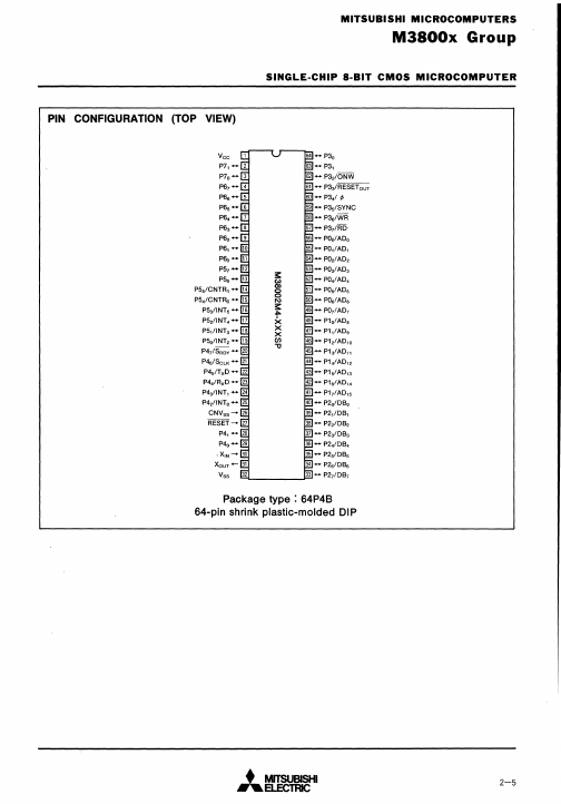 M38003E6-XXXFP