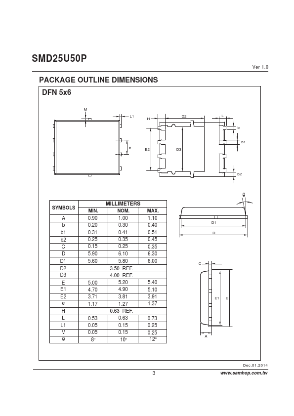 SMD25U50P