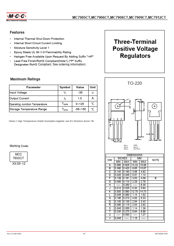 MC7905CT