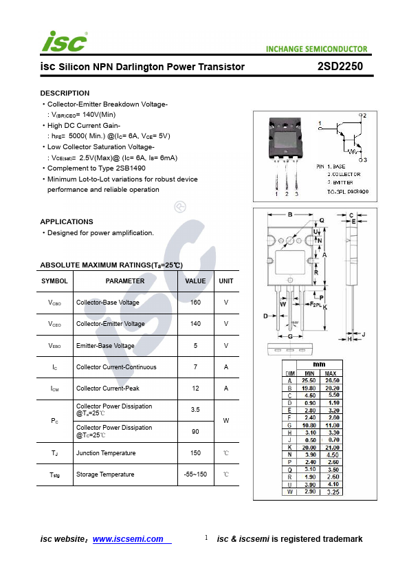 2SD2250