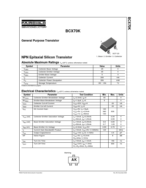 BCX70K