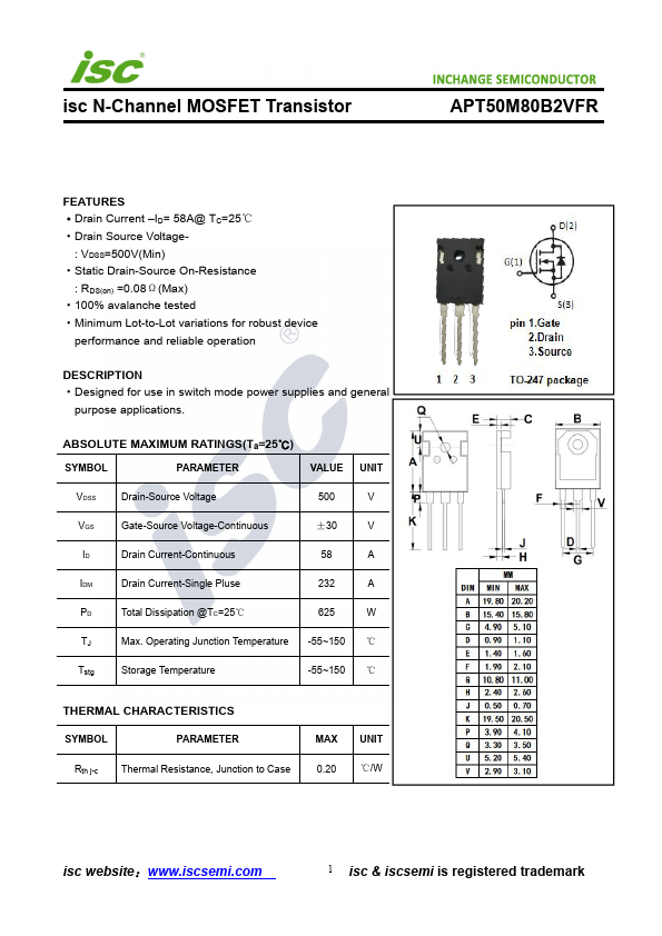 APT50M80B2VFR