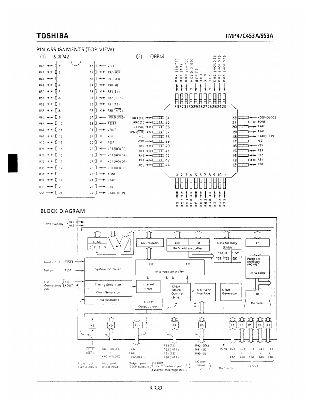 TMP47C453AN