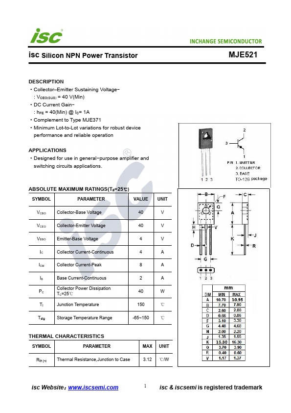 MJE521