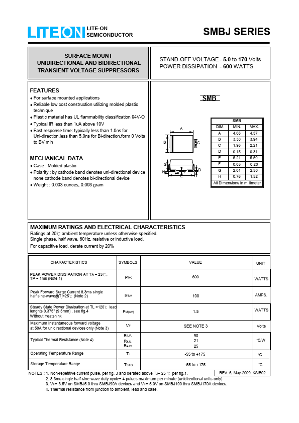 SMBJ90CA