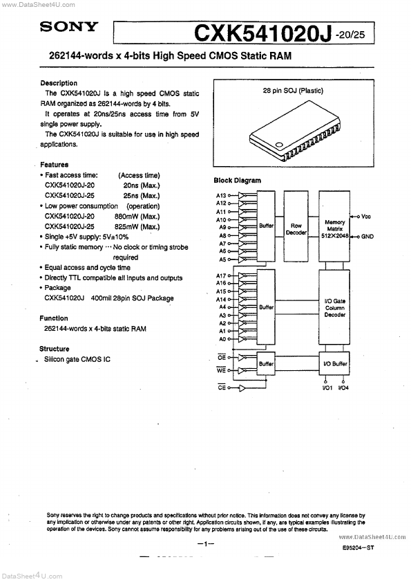 CXK541020J