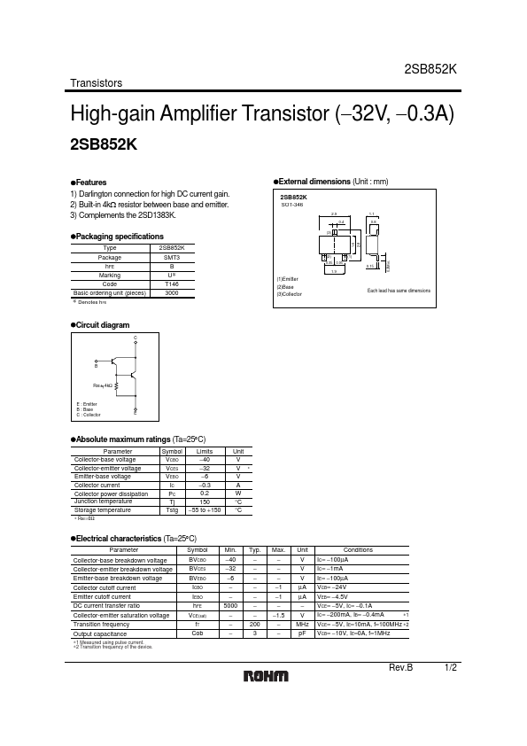 2SB852K