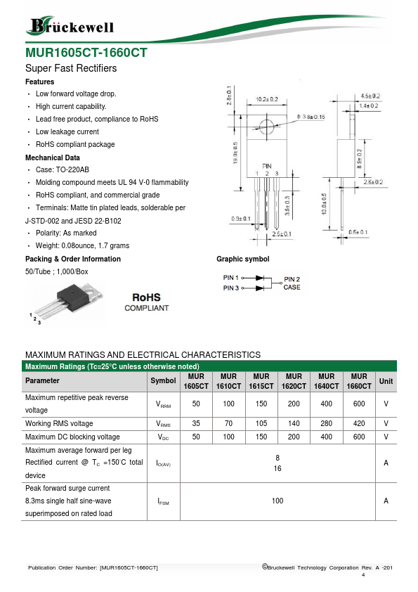 MUR1615CT