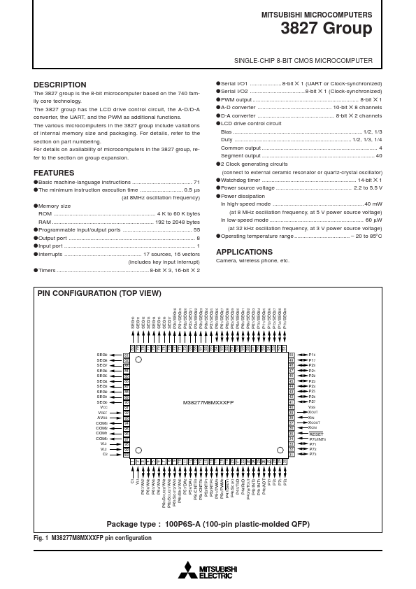 M38279EF-XXXHP