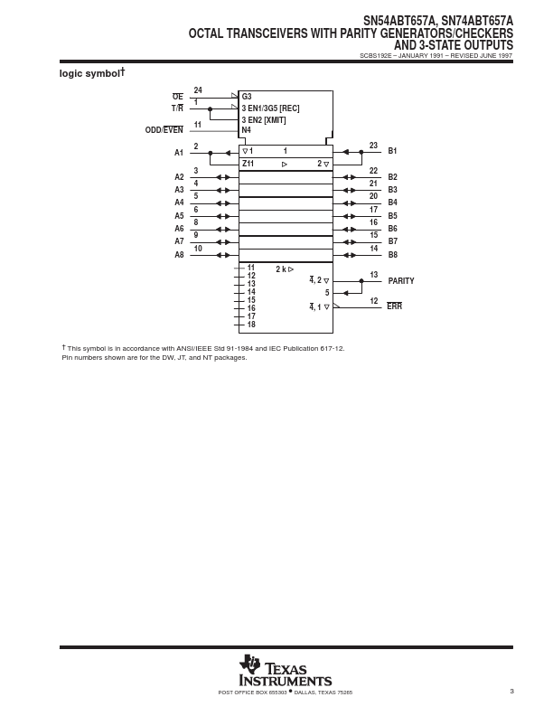 SN54ABT657A