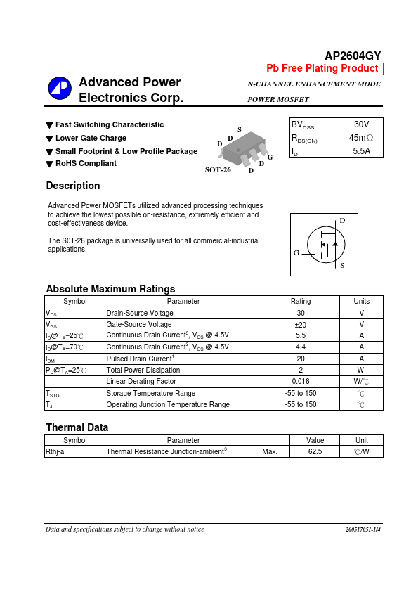 AP2604GY