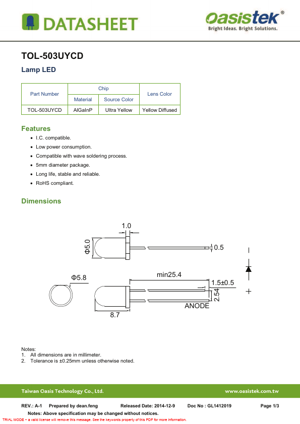 TOL-503UYCD