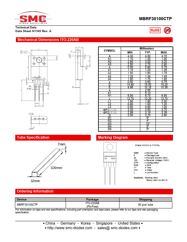 MBRF30100CTP