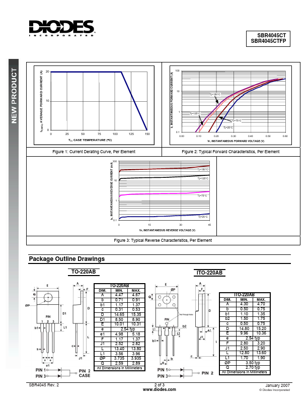 SBR4045CTFP