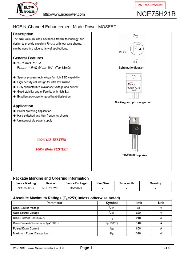 NCE75H21B