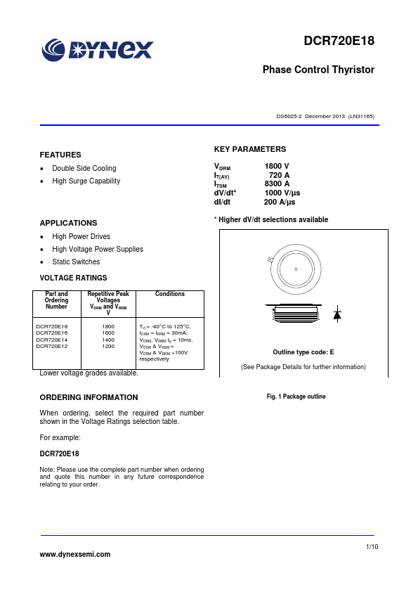 DCR720E18