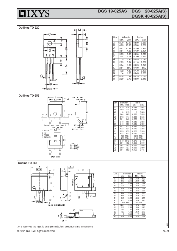 DGSK40-025A