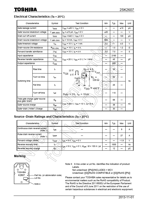 2SK2607