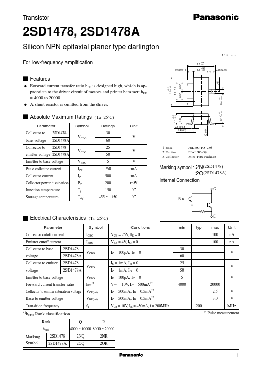 2SD1478A