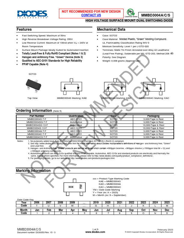 MMBD3004C