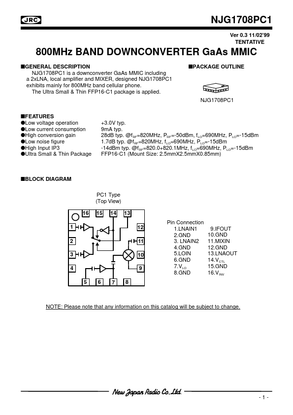 NJG1708PC1