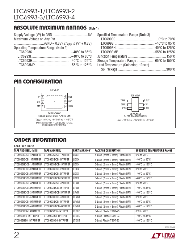 LTC6993-1