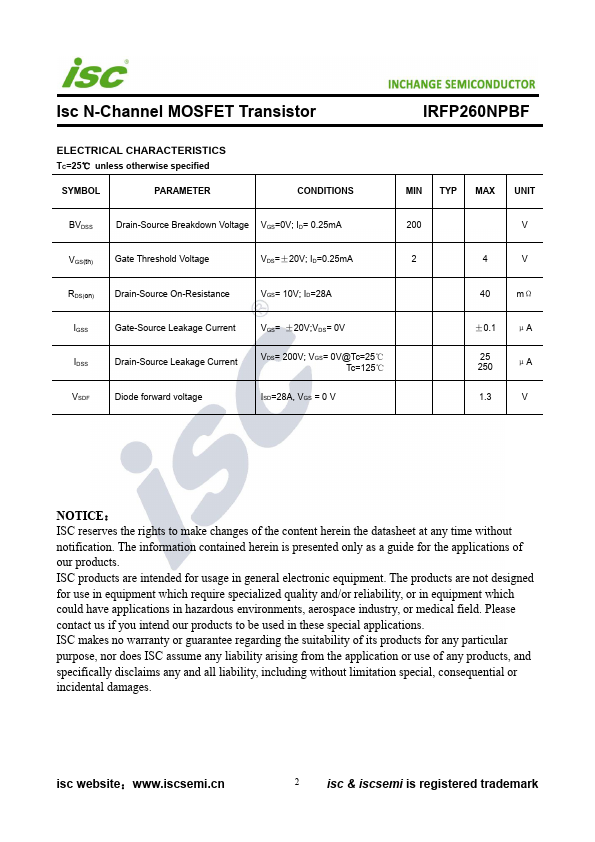 IRFP260NPBF