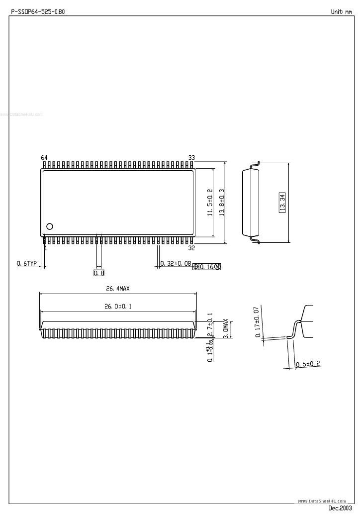 SSOP64-525-0.80