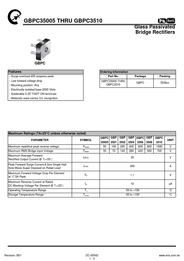 GBPC3501