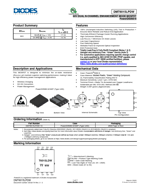 DMT6015LPDW