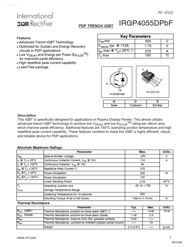 IRGP4055DPBF