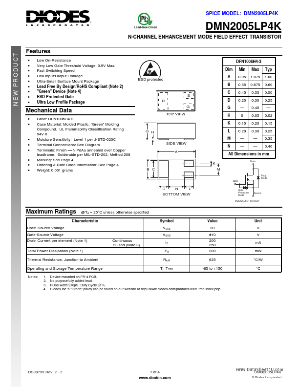 DMN2005LP4K