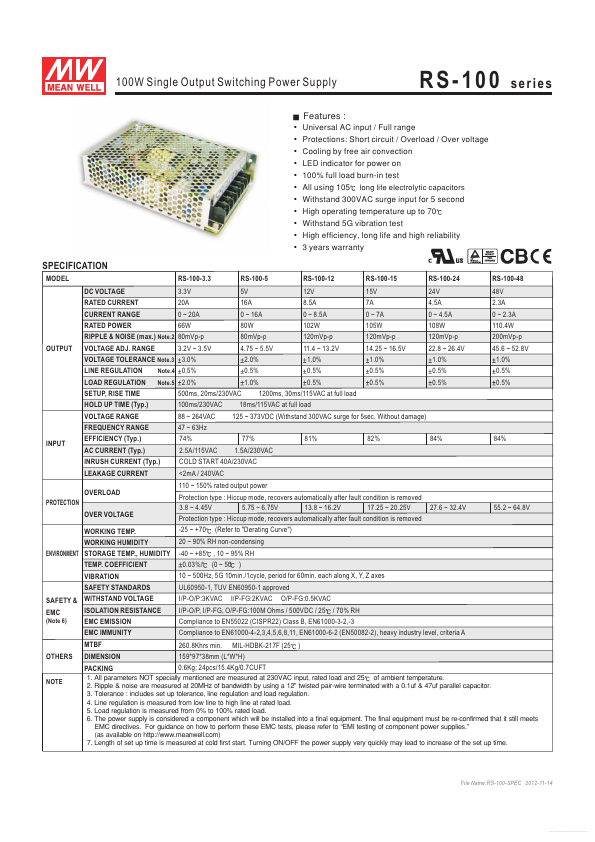 RS-100-3.3