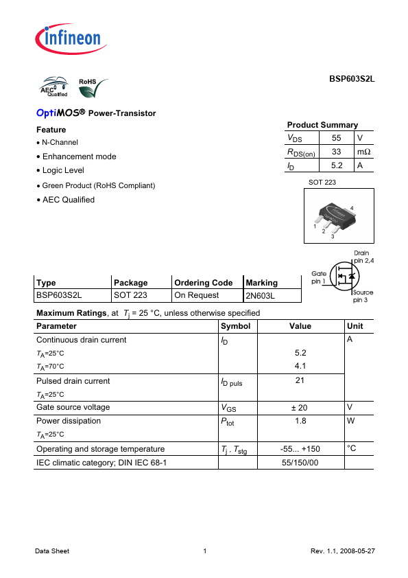 BSP603S2L